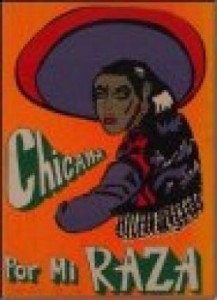 "Chicana por mi Raza" artwork